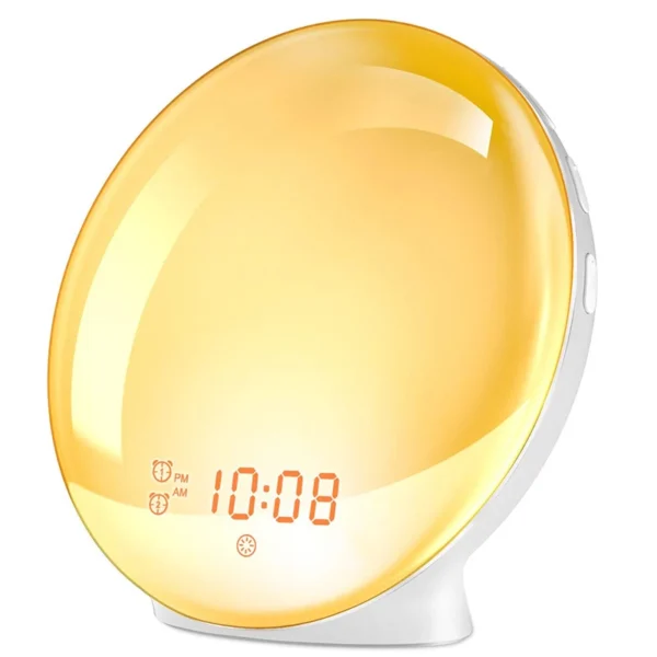 Wake Up Light Alarm Clock with Sunrise/Sunset