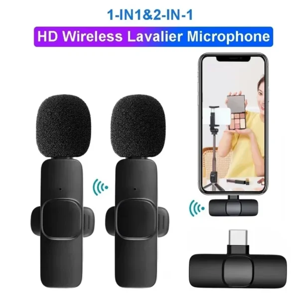 Microphone Wireless Lavalier Microphone