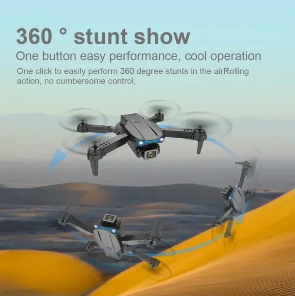 New E99 Drone Aerial Photography With 8k 5G Wide Angle HD Dual Camera Brushless - Image 5